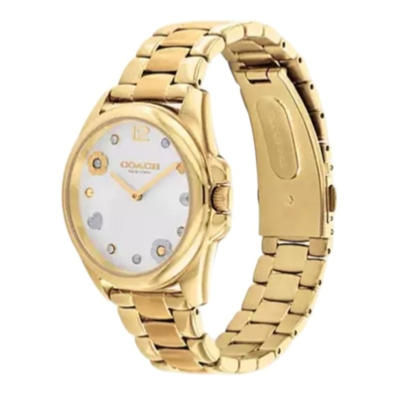 NWT COACH Greyson Watch, Goldstone 36Mm Stunning main image 4